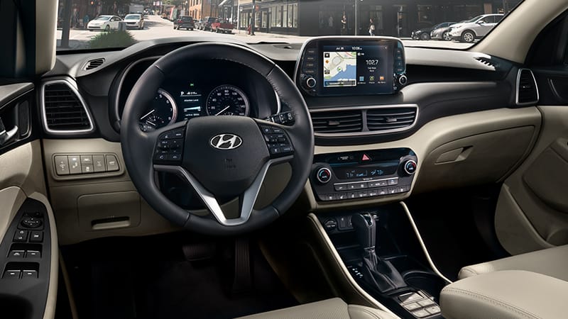 Nội thất bên trong Hyundai Tucson 2019 bản cao cấp
