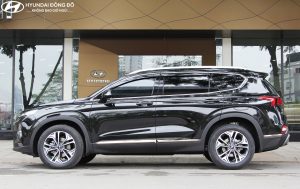 Santafe máy dầu cao cấp 2019 màu đen