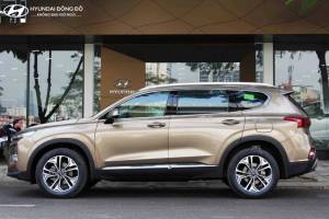 Santafe máy dầu cao cấp 2019 màu đồng