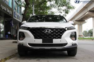 santafe 2019 máy xăng bản cao cấp đằng trước