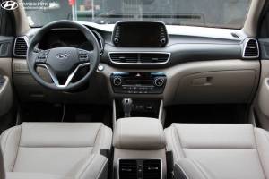 Ghế trước Tucson 2019 bản turbo 1.6at