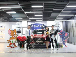 lễ giao xe Hyundai Đông Đô